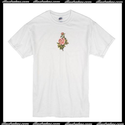 Men Rose T Shirt