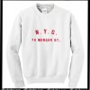 NYC 70 Mercer St Sweatshirt