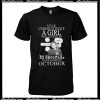 Never Underestimate A girl Who Listen To Ed Sheeran T-Shirt