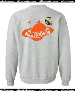 Nick Nite Nickelodeon Sweatshirt Back