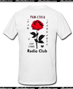 Pam And Cup Cake Radio Club T-Shirt Back