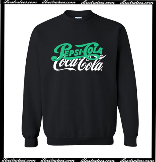 Pepsi Cola Coca Cola Sweatshirt