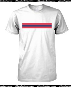 Red And Blue Stripe T-Shirt