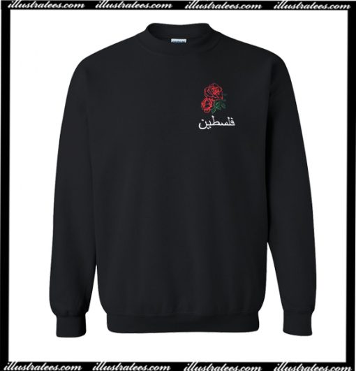 Rose Arabic Sweatshirt