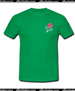 Roses Green T Shirt