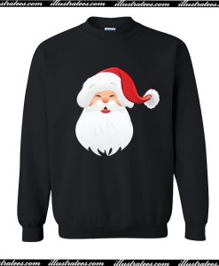 Santa Claus Face Sweatshirt