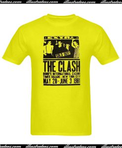 The Clash 1981 Poster T-Shirt