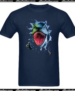 The Mountain Rippin T Rex Dinosaur T-Shirt