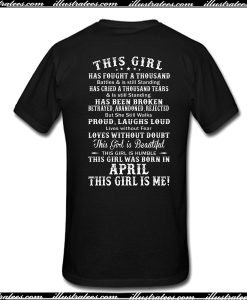 This Girl Definition Back T-shirt