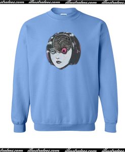 Vaporwave Neon Uzumaki Sweatshirt