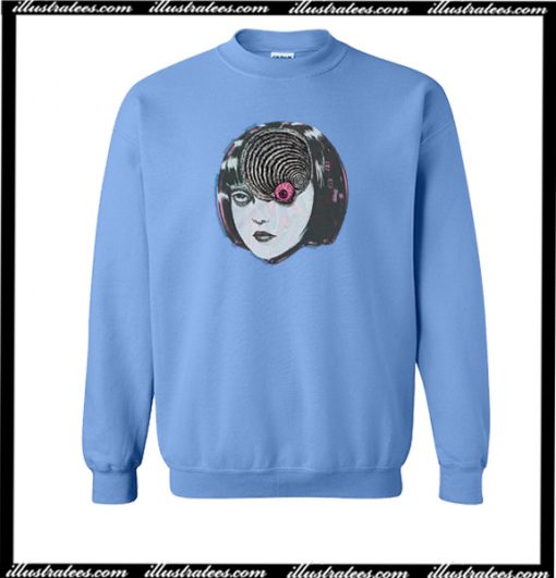 Vaporwave Neon Uzumaki Sweatshirt