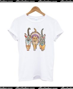 3 Indian Cats T-Shirt