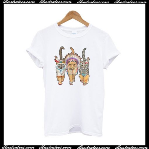 3 Indian Cats T-Shirt