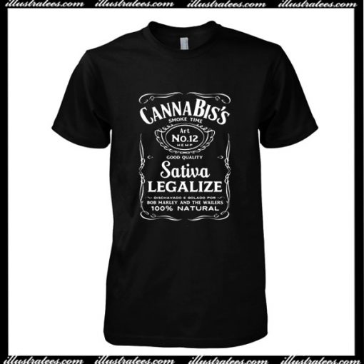 Cannabiss Smoke Time T-Shirt