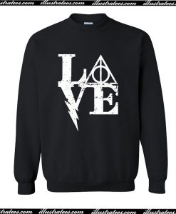 Cheap Love Harry Potter Movie Sweatshirt