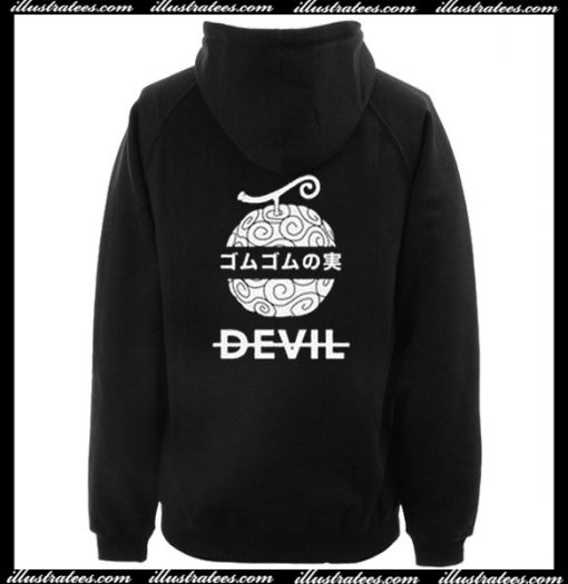 Devil Fruit Hoodie Back