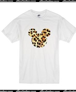 Disney Mickey Mouse Leopard T-Shirt