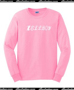 Hellboy Pink Sweatshirt