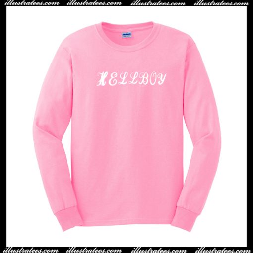 Hellboy Pink Sweatshirt