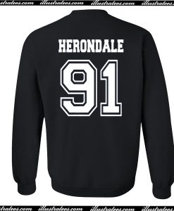 Herondale 91 Sweatshirt Back