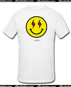 J Balvin Energia Smiling Face T-Shirt Back