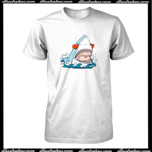 Jaws Falling In Love T-Shirt