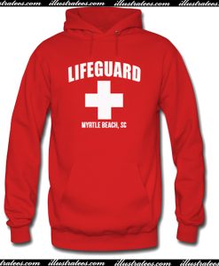 Lifeguard Myrtle Beach Sc Hoodie