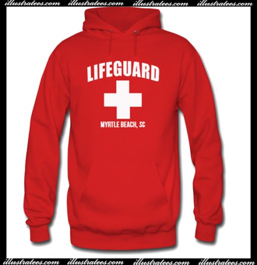 Lifeguard Myrtle Beach Sc Hoodie