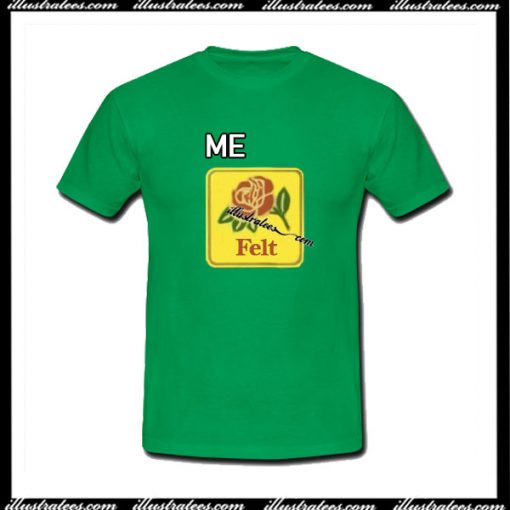 Me Rose Felt T-Shirt