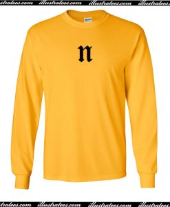 N Font Sweatshirt