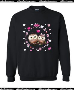 Owl Couple Love Sweatshirt