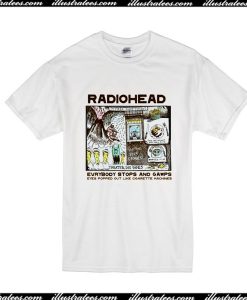Radiohead Colored In Drawing T-Shirt