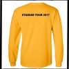 Stadium Tour 2017 Sweatshirt Back