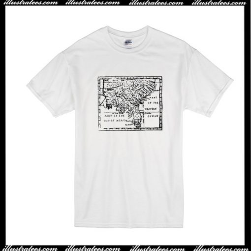 Treasure Map Tri Blend T-Shirt