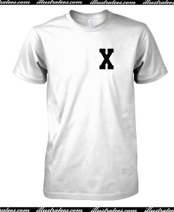 X Font T-Shirt