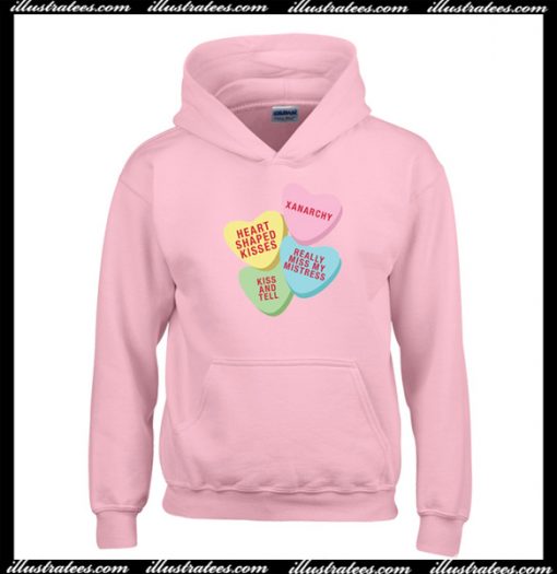 Xanarchy Candy Heart Hoodie