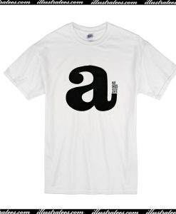 A Font T-Shirt