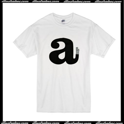 A Font T-Shirt