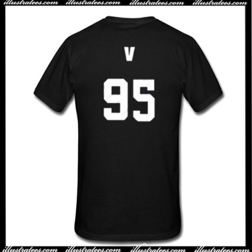 BTS V 95 T-Shirt Back