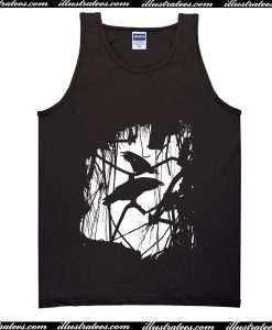 Bird in Twigs Tank Top