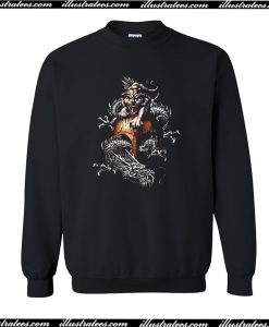 Chinese Tiger And Dragon Sweatshirt