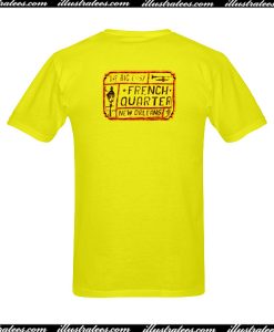 French Quarter New Orleans T-Shirt Back