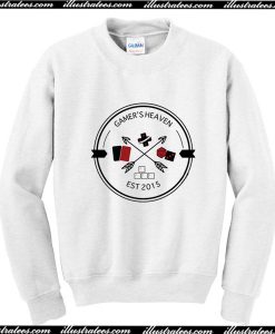 Gamer's Heaven Camp Est 2015 Sweatshirt