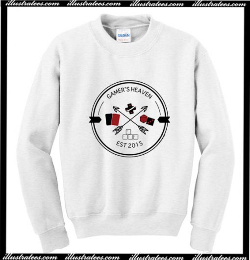 Gamer's Heaven Camp Est 2015 Sweatshirt