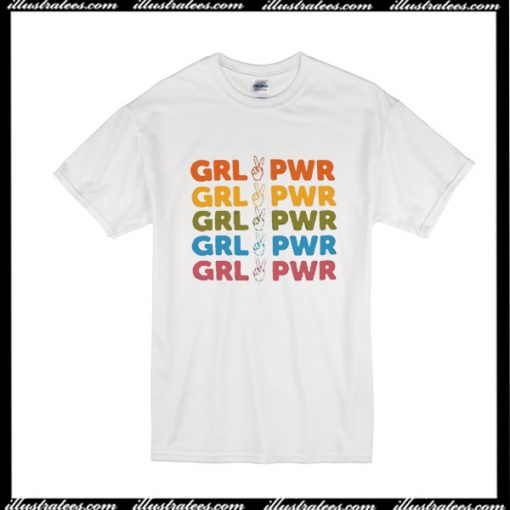 Girl Power Rainbow T-Shirt