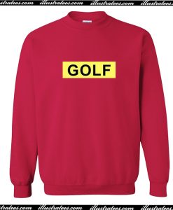 Golf Font Sweatshirt