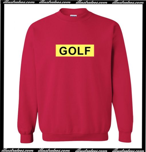 Golf Font Sweatshirt