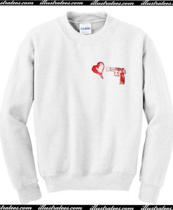 Heart Gun Sweatshirt