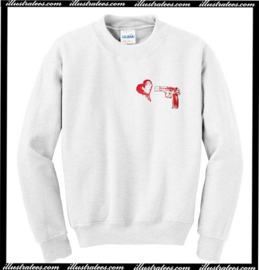 Heart Gun Sweatshirt