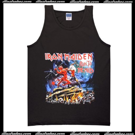 Iron Maiden Run To The Hills Tank Top